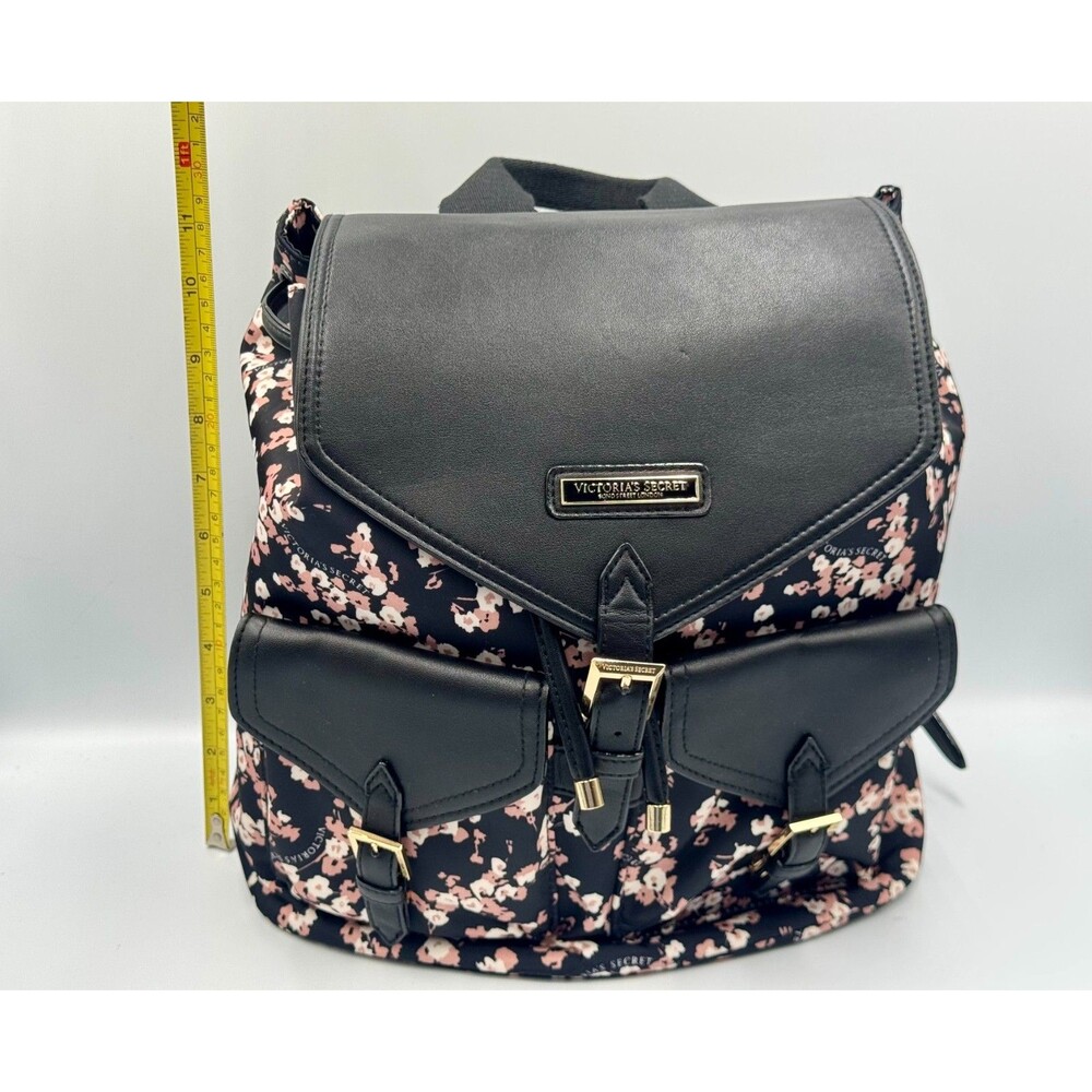 VICTORIA'S SECRET 6 Piece Midnight Rose Travel Make-Up Train Case Backpack NWOT! - Picture 10 of 13